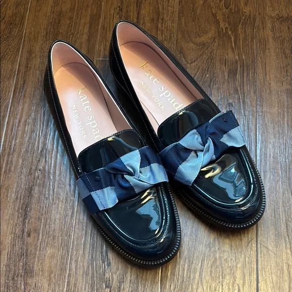 Kate Spade Leandra Loafer in Navy - Picture 1 of 7